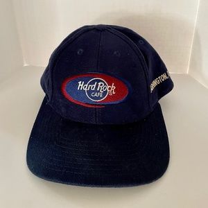 Vintage Hard Rock Cafe Washington DC Baseball Cap Hat